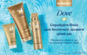 Автозасмага, якій довіряють: кейс Dove × Naprobu × Initiative